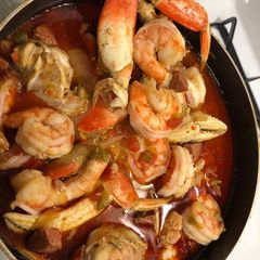 A picture of Seafood Gumbo.
