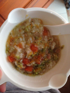 Foto resep MPASI 8+ (Slow Cooker) Bubur Sapi Sayur Mayur