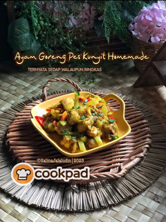 Gambar Ayam Goreng Pes Kunyit Homemade