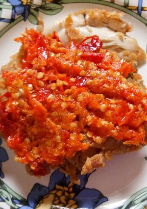 Foto resep Ayam geprek sambal setan simple