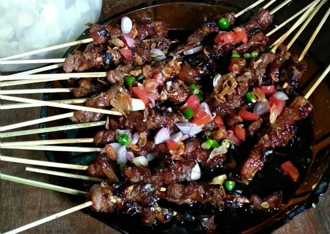 Bagaimana Menyiapkan Sate kambing #FestivalResepAsia #Indonesia #Daging kambing, Lezat