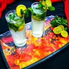 A picture of Virgin Mojito.