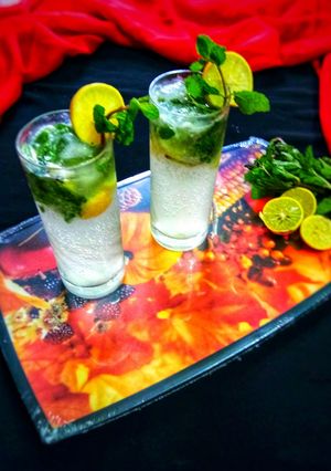 A picture of Virgin Mojito.