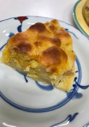 A picture of Apple cake.