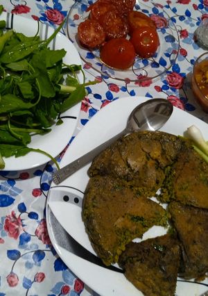 عکسی از دستور کوکو سبزی(Kookoo sabzi)
