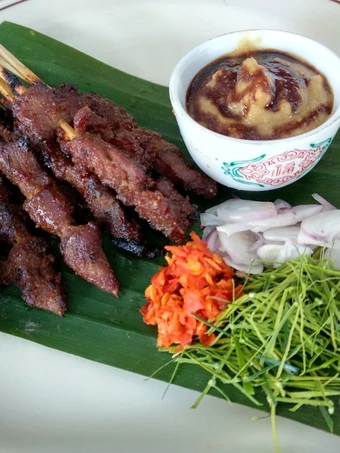 Cara Gampang Membuat Resep SATE KAMBING MADURA asli yang Bikin Ngiler Anti Ribet, Uenak Banget