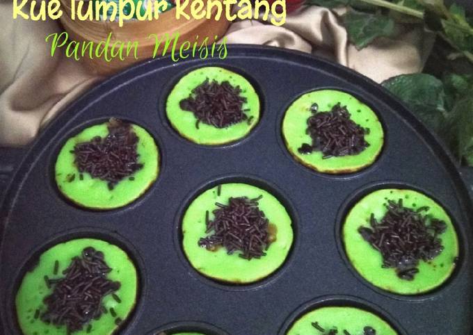 Kue Lumpur Kentang Pandan Meisis