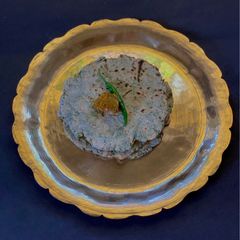 A picture of Methi Roti with Kuttu Ata.