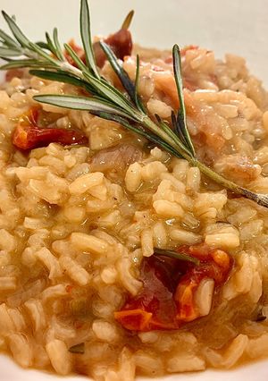 Foto principal de Risotto de romero y tomates secos