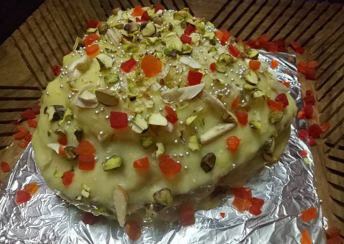 Badam Rabdi cake