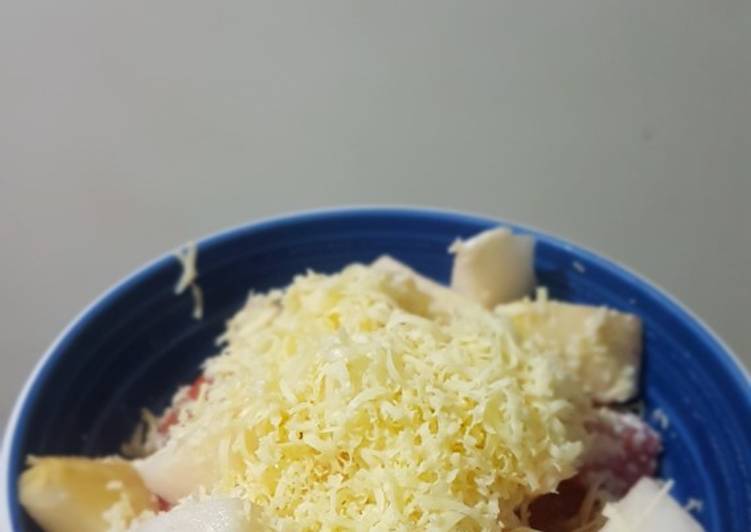 Salad Buah Yoghurt Keju