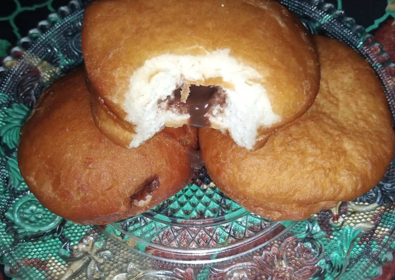 Chocolate Filled Doughnuts