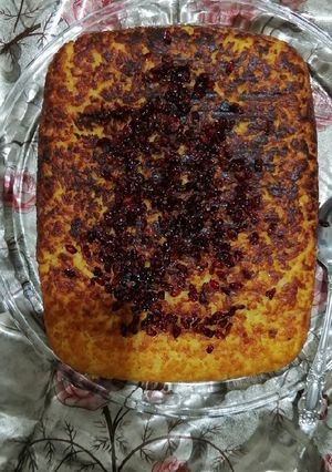 عکسی از دستور ته چین مرغ و گوشت چرخکرده