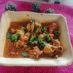 A picture of Chicken stew.