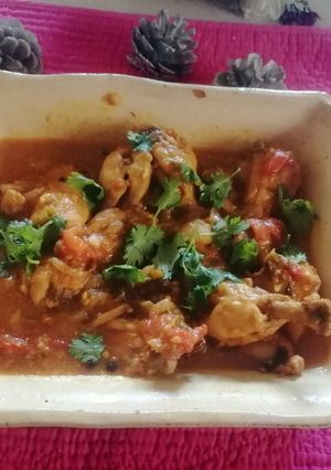 A picture of Chicken stew.