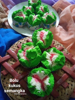 Foto resep Bolu kukus semangka