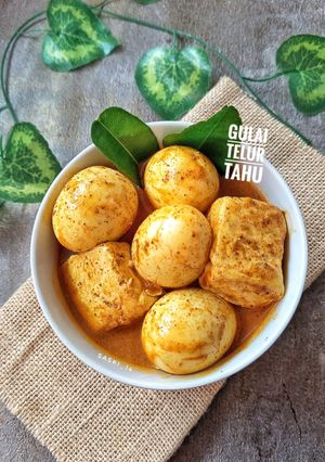 Foto resep Gulai Telur Tahu