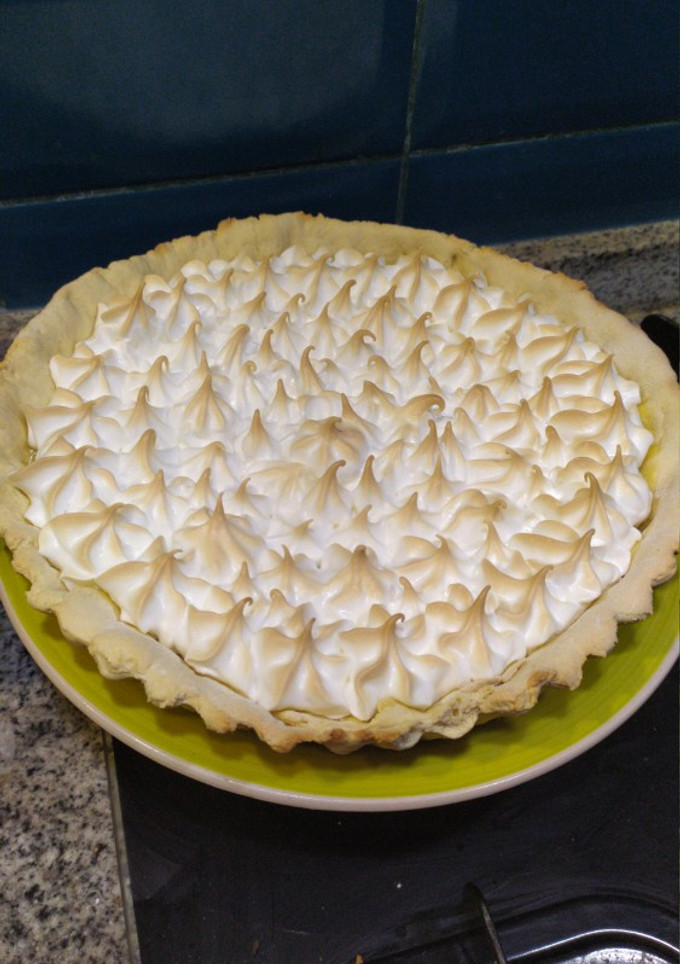 Una foto de Lemon pie fácil