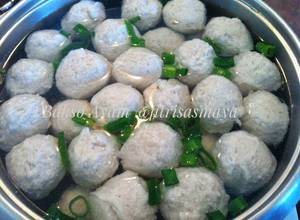 Foto resep Bakso Ayam (#tips membuatnya)