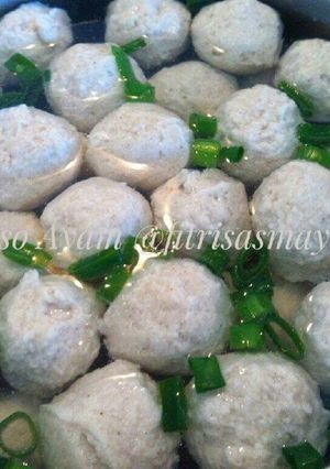 Foto resep Bakso Ayam (#tips membuatnya)