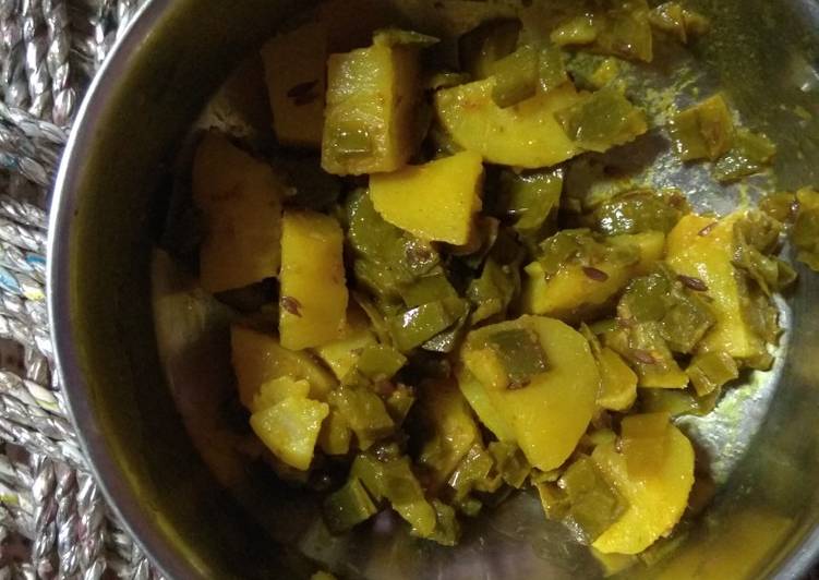 Easiest Way to Prepare Speedy Kali turai ke chilkon ki sabji..