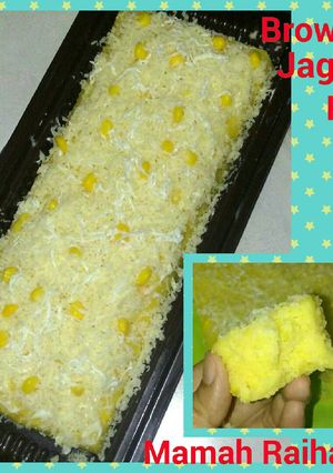 Foto resep Brownies Kukus Jagung Keju MaMah Raihaan