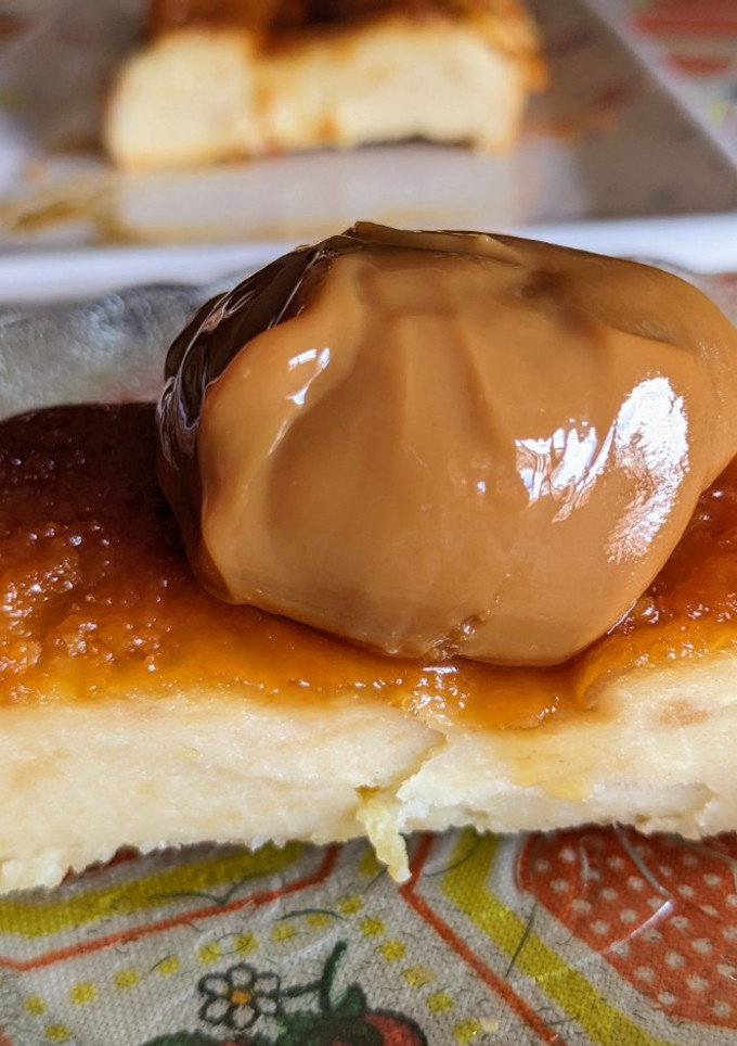 Una foto de Budín de pan casero