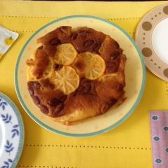 A picture of Orange cake.
