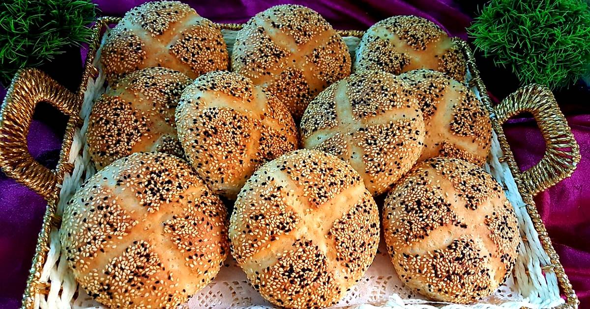 مخبوزات مخبوزة بدون محسن خبز وبدون بيض.  الصورة بإذن من دعاء 12 كوكباد