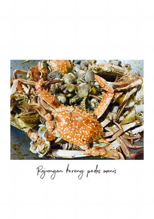 Foto resep Rajungan kerang pedas manis