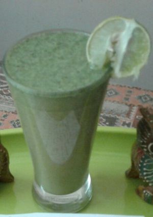 A picture of Sattoo-Pudine ke Sharbat.