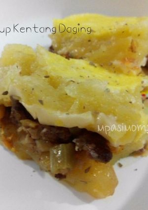 Foto resep Pastel Tutup Kentang Daging (Mpasi 10+)