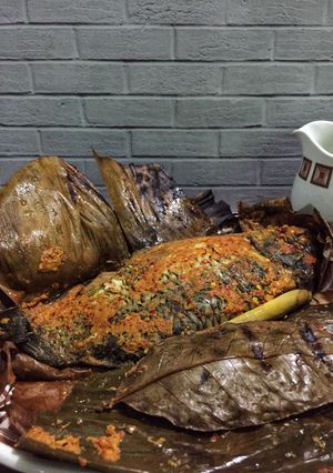 Foto resep Pepes ikan mas