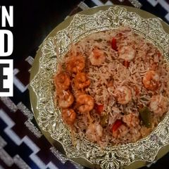 A picture of Prawn Fried Rice.