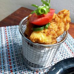 A picture of Chicken fingers.