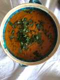 Curry de lentejas negras