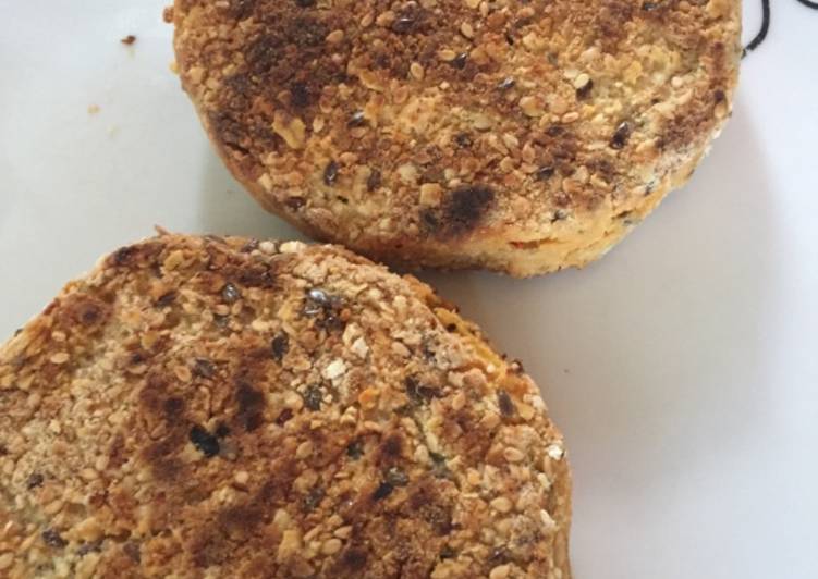 Hamburguesas de garbanzo