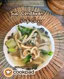 Sup Cendawan Pak Choy
