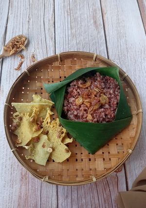 Foto resep Nasi Uduk Beras Merah