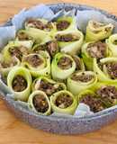 Involtini di zucchine