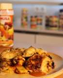 Pollo picón con papas panaderas