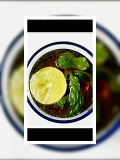 صورة لوصفة عصير تفاح ونعناع 😍