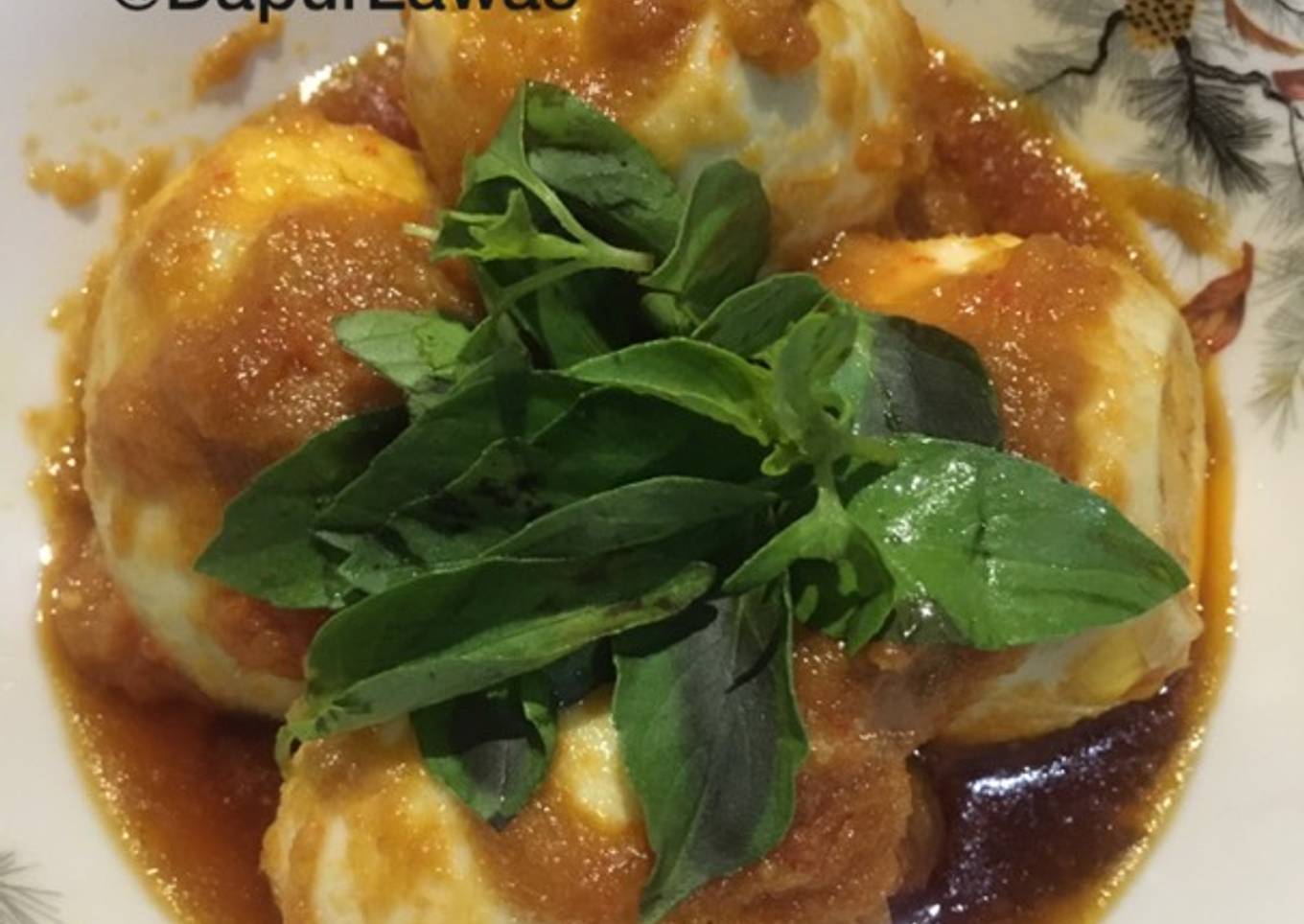 Rica-Rica Telur Ayam