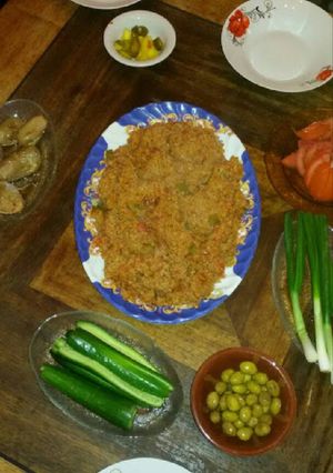 صورة لوصفة برغل ببندورة
