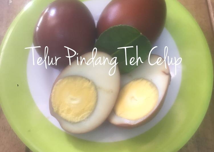 Resep Telur Pindang Teh Celup Anti Gagal