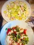 Tomates Mozzarella, Courgette Feta