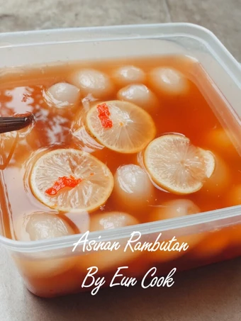 Easy Way Prepare Asinan Rambutan the So Delicious So Delicious
