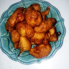 A picture of Cinnamon puff puff.