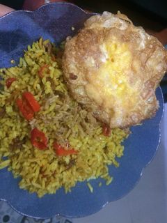 Foto resep 6. Nasgor Kunyit teri