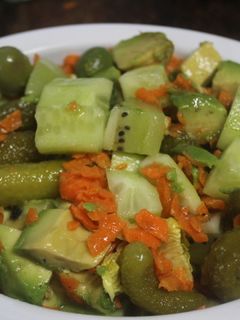 Una foto de Ensalada verde